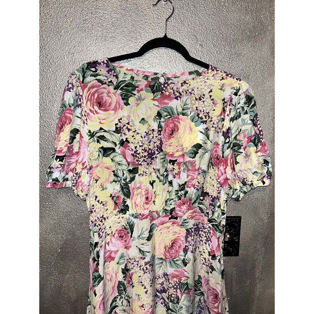 Faithfull The Brand Sidonie Venissa Floral Mini Dress NWT Size 6 Medium Romantic - Picture 5 of 16